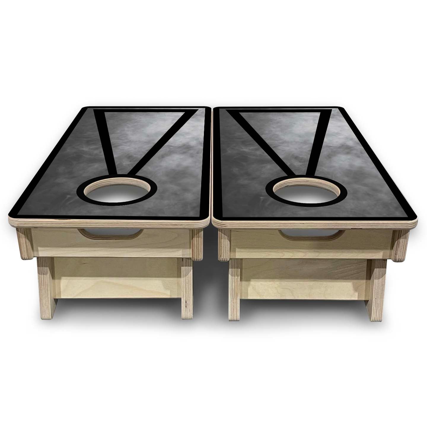 Smoke Triangle - Mini or Vacation Size Cornhole Boards