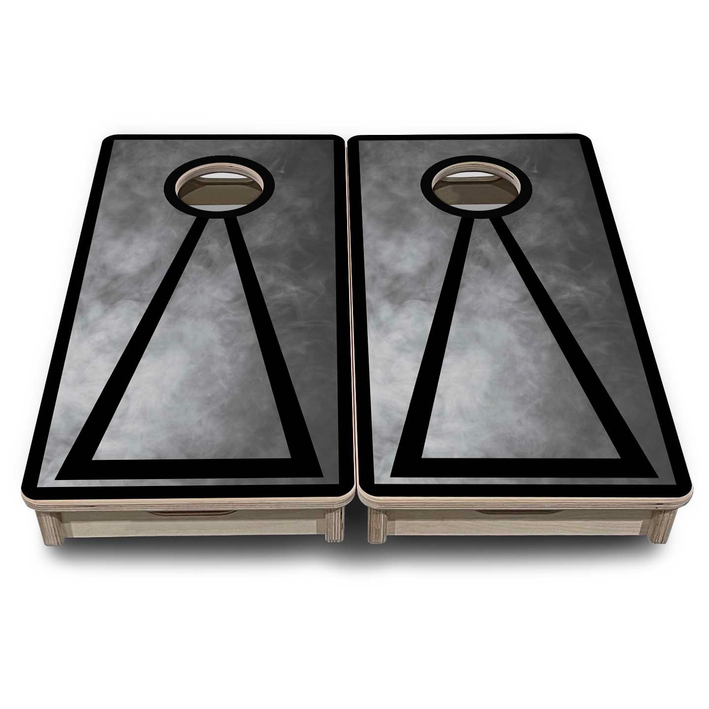 Smoke Triangle - Mini or Vacation Size Cornhole Boards
