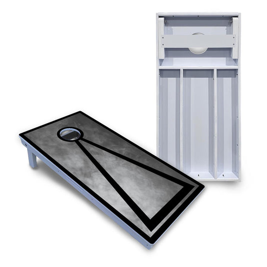 Smoke Triangle Cornhole Boards - All Weather Series