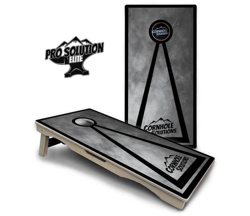 Cornhole Boards - Pro Solution Elite Series - Smoke Triangle