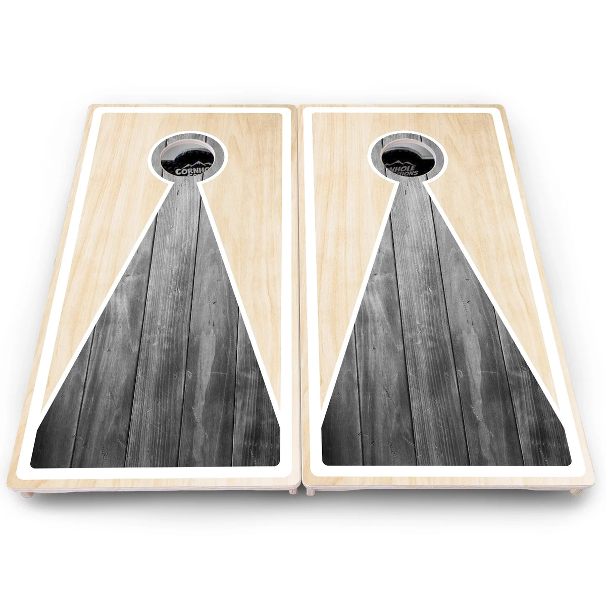 Natural Keyhole Cornhole Boards – Pro Lite or Pro Elite