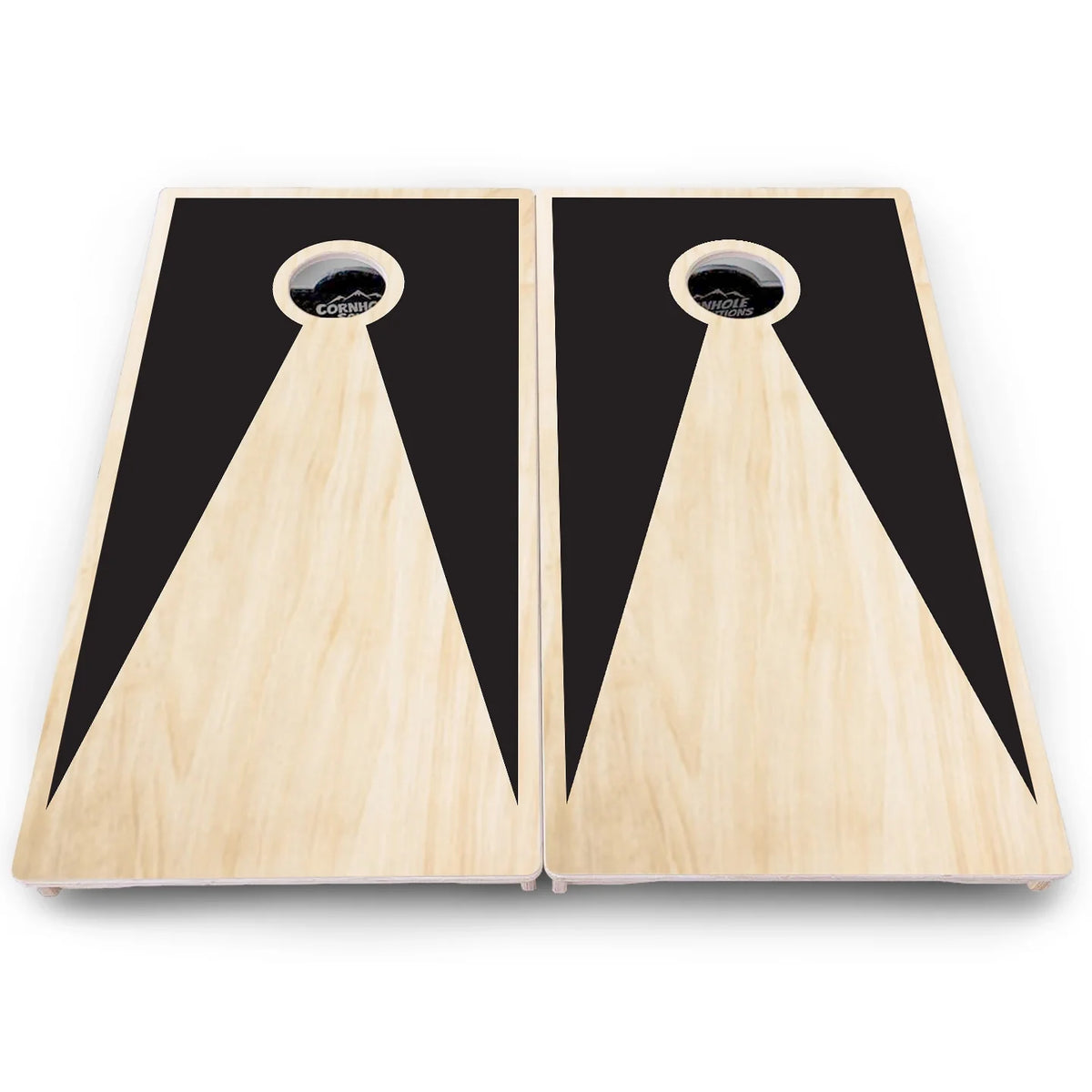 Natural Keyhole Cornhole Boards – Pro Lite or Pro Elite