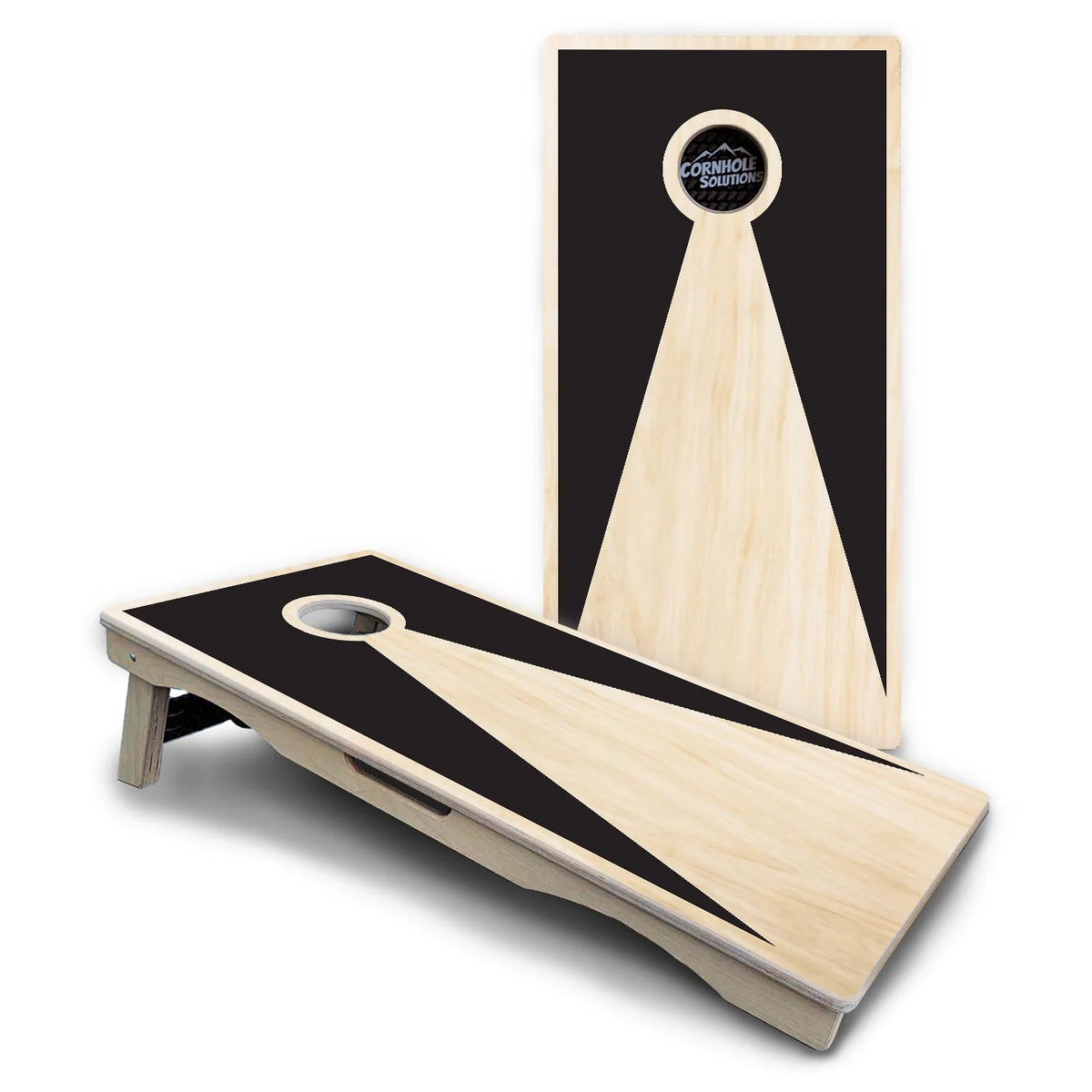 Natural Keyhole Cornhole Boards – Pro Lite or Pro Elite