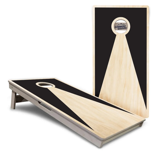 Natural Keyhole Cornhole Boards – Tournament Series