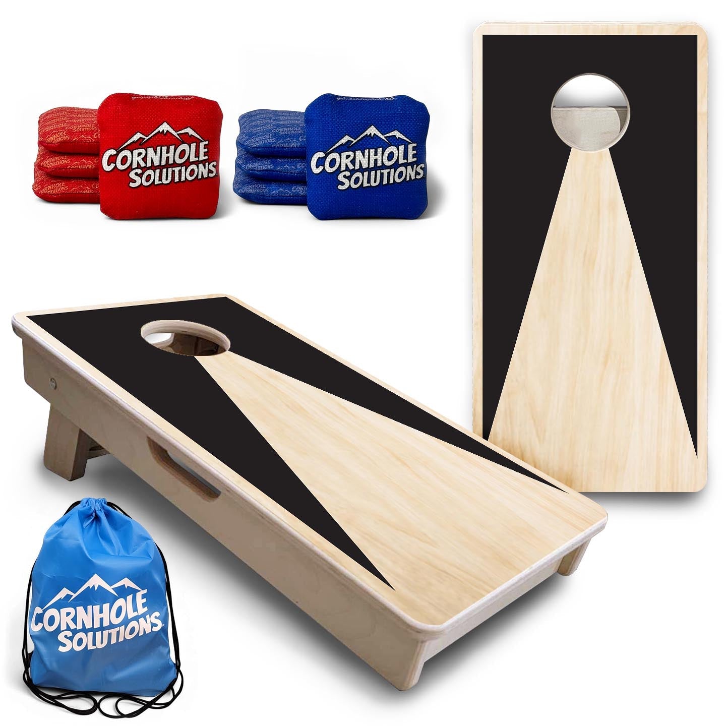 Natural Keyhole - Mini or Vacation Size Cornhole Boards