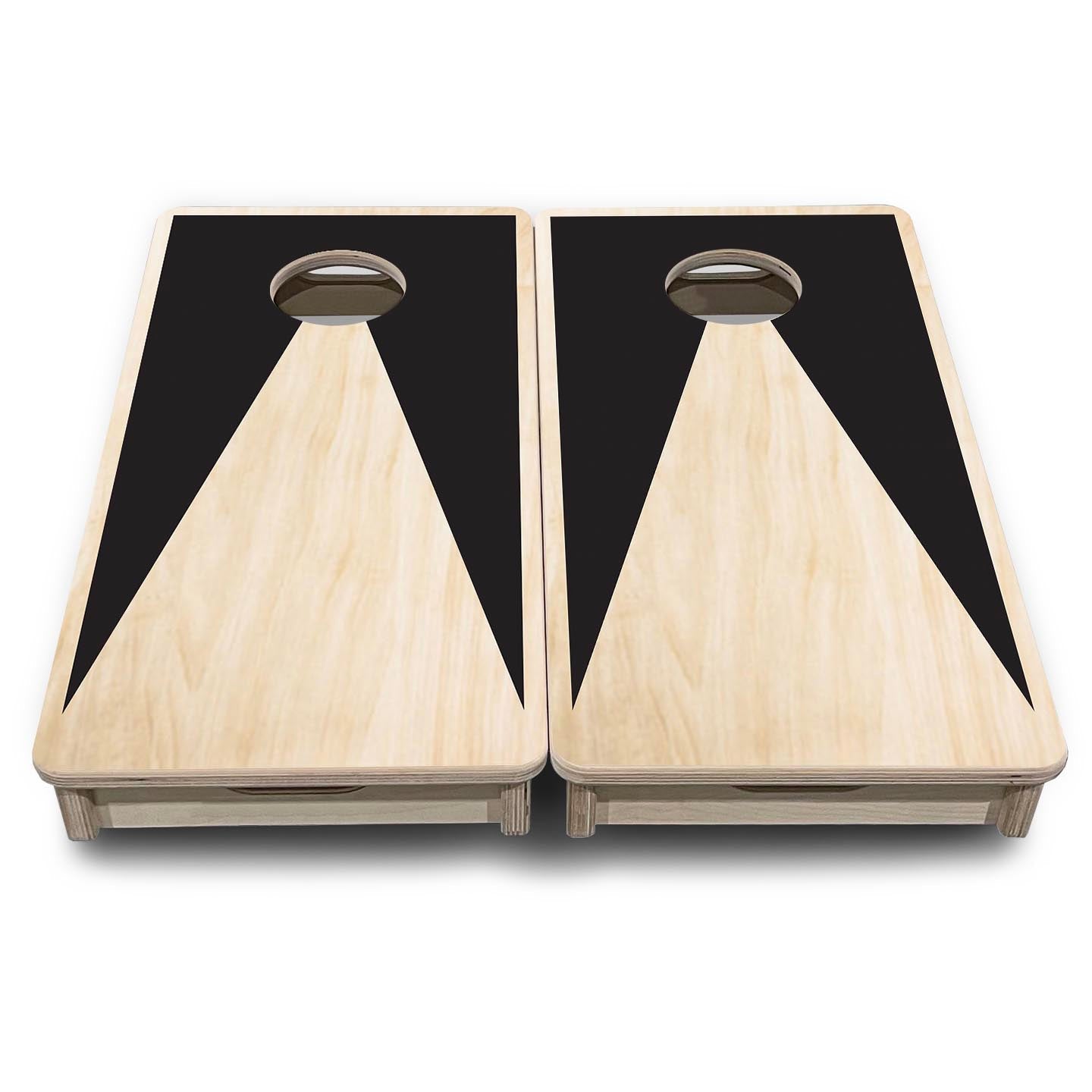 Natural Keyhole - Mini or Vacation Size Cornhole Boards