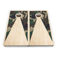 Natural Keyhole Cornhole Boards – Tournament Series