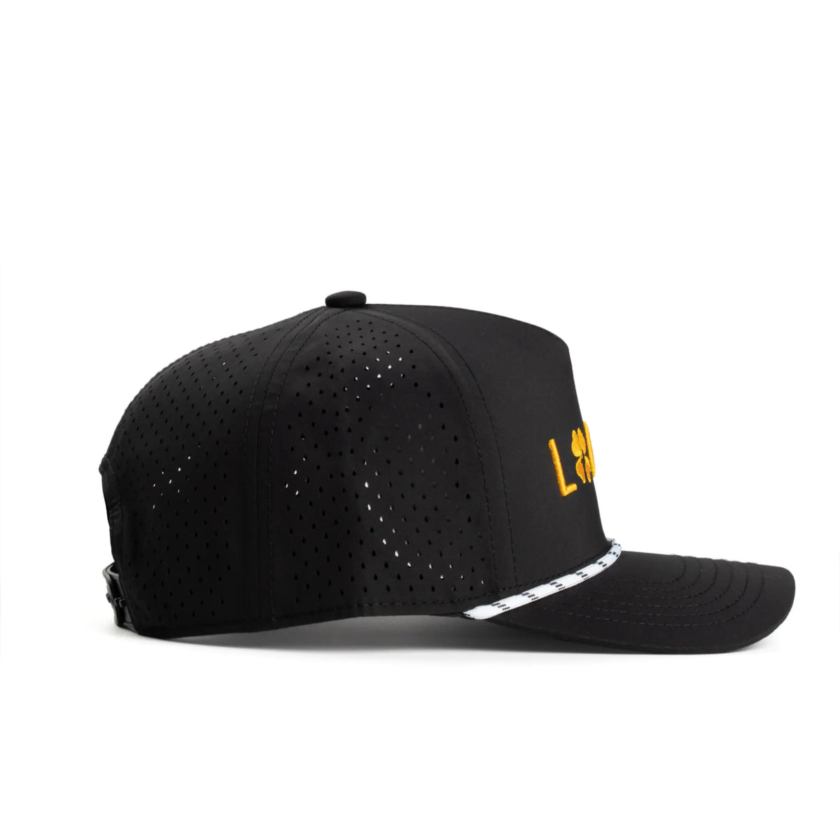 Black & Gold Classic Hat