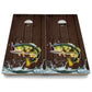 Colorful Deer & Fish Cornhole Boards - Backyard Series