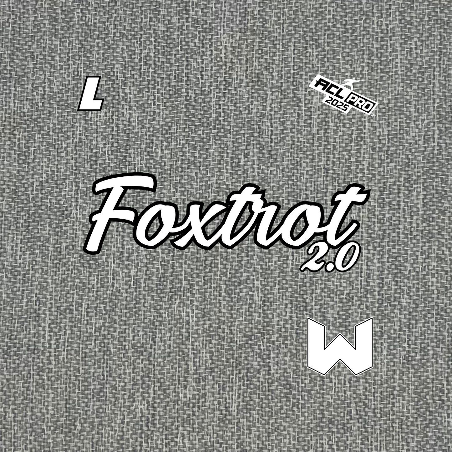 2026 Foxtrot 2.0 Simple - ACL Pro Stamped Cornhole Bags - Set of 4 bags