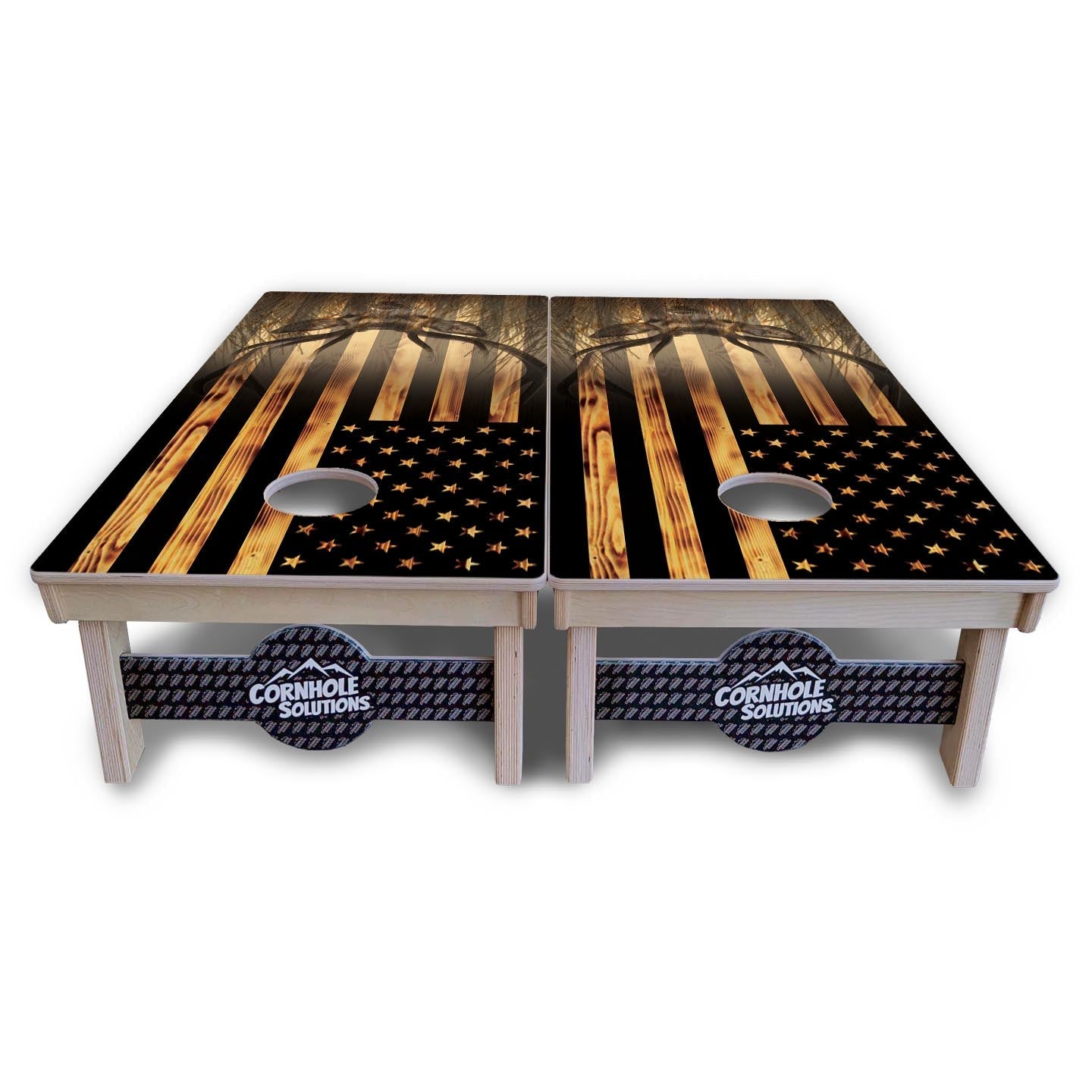 Hidden Deer Cornhole Boards - Professional Tournament Series - Free Shipping!