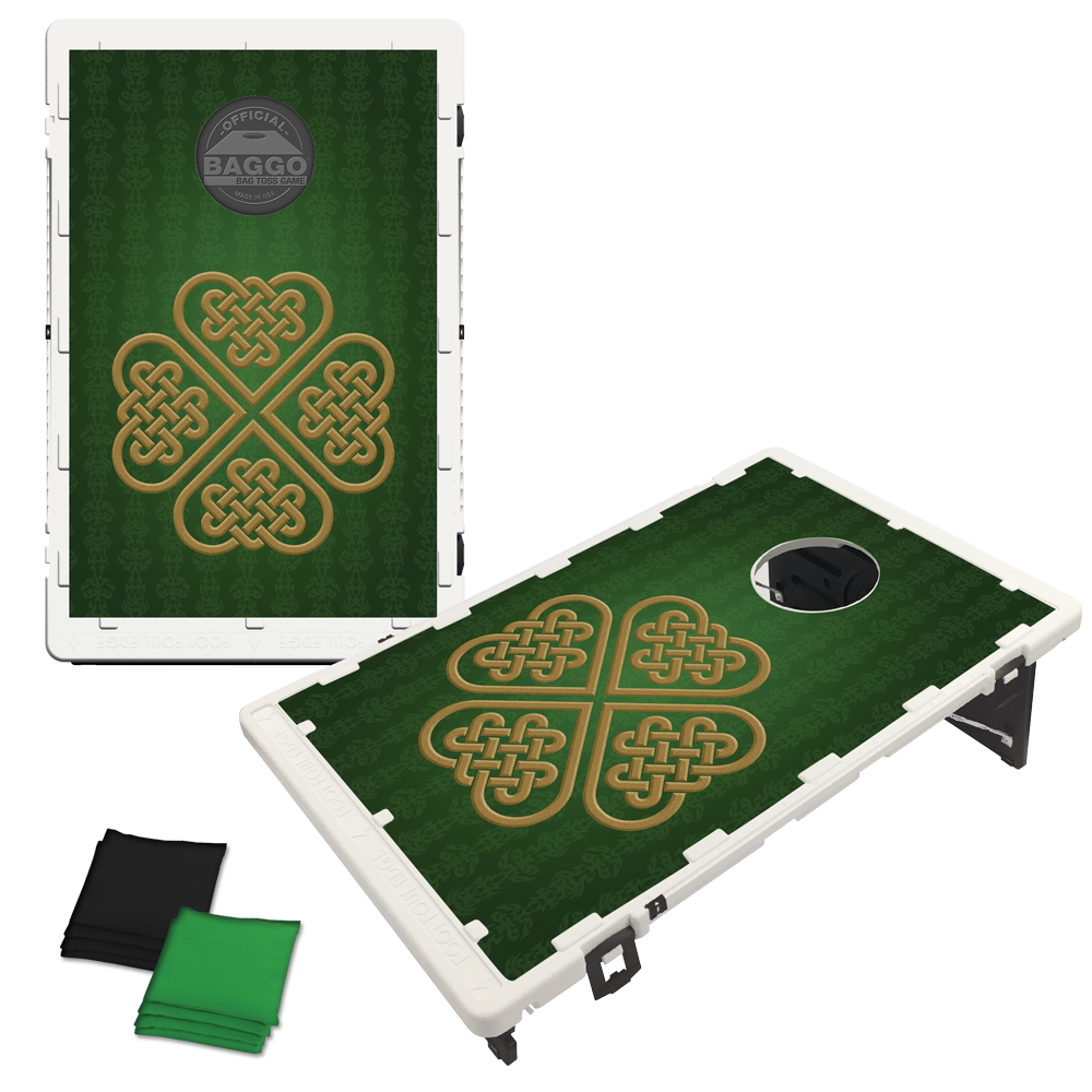 Celtic Clover Bean Bag Toss Game by BAGGO