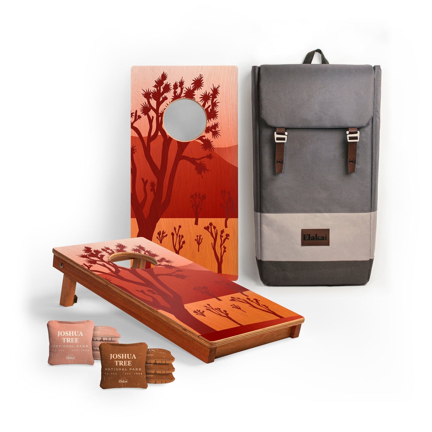 1ft x 2ft Graphic Wood Travel Cornhole Set | National Parks Inspired Collection