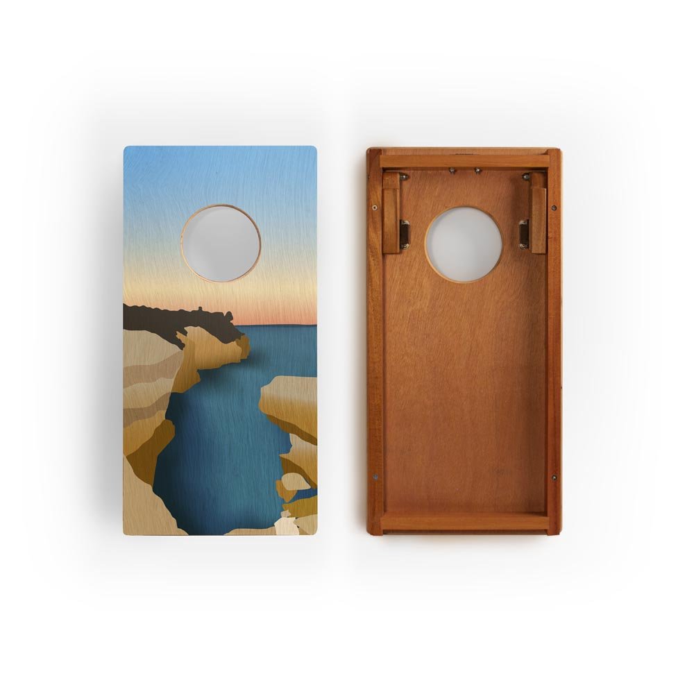 1ft x 2ft Graphic Wood Travel Cornhole Set | National Parks Inspired Collection