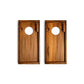 1ft x 2ft Resin & Wood Travel Cornhole Set | Mountain Collection