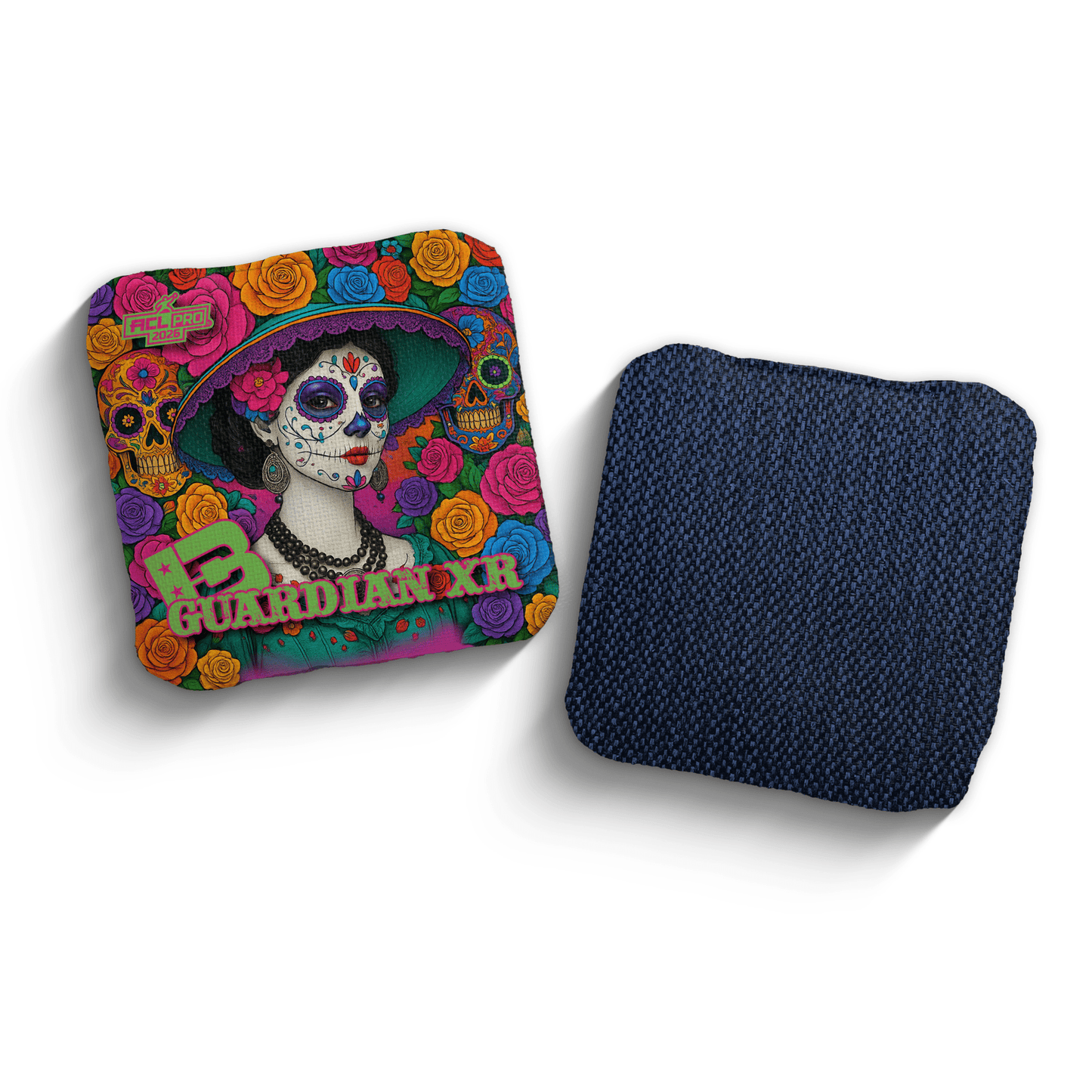 2026 Brotherhood Cornhole Guardian X La Catrina Edition ACL Pro Stamped Cornhole Bags
