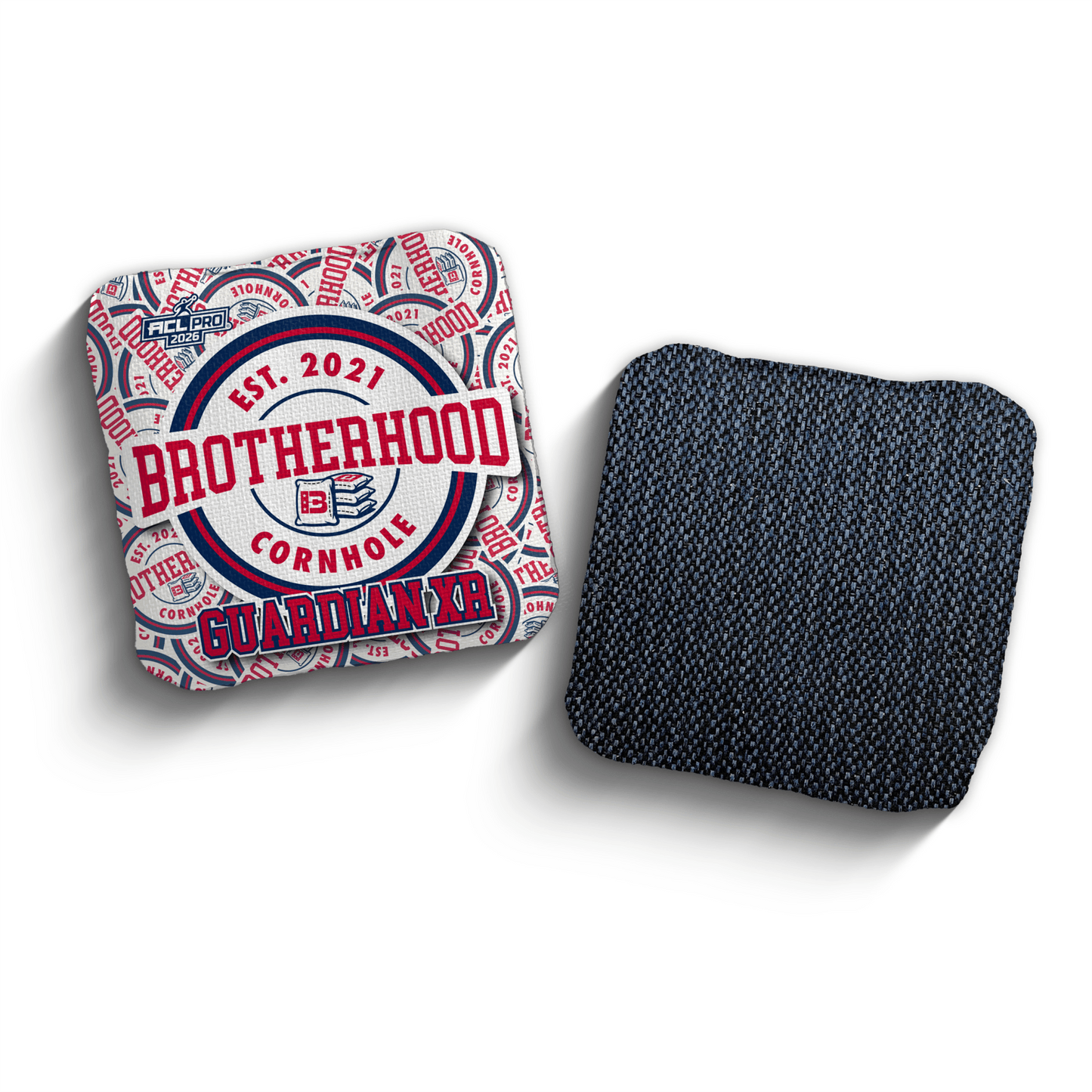 2026 Brotherhood Cornhole Guardian X Sticker Edition ACL Pro Stamped Cornhole Bags