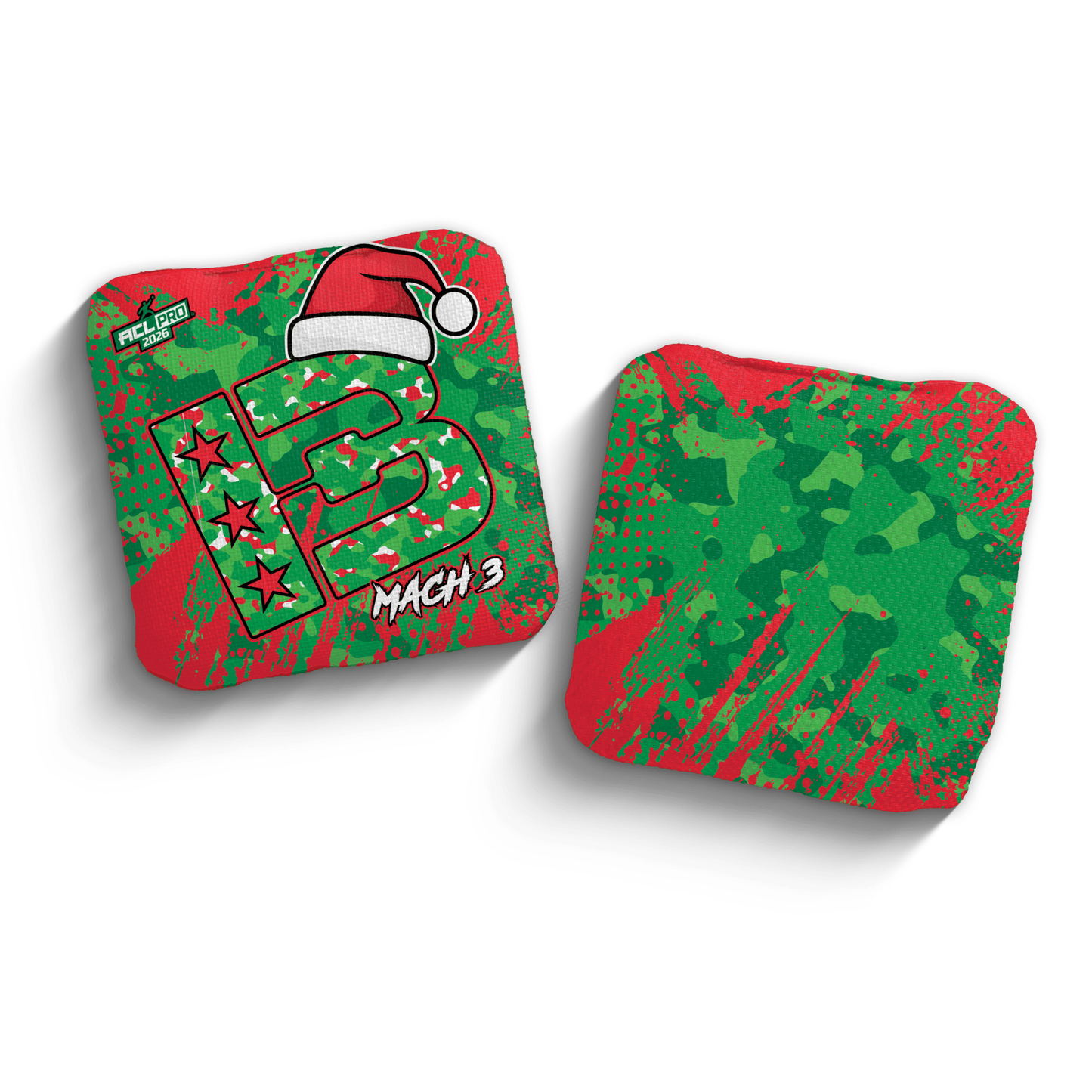 2026 Brotherhood Cornhole Mach 3 Camo Edition ACL Pro Stamped Cornhole Bags