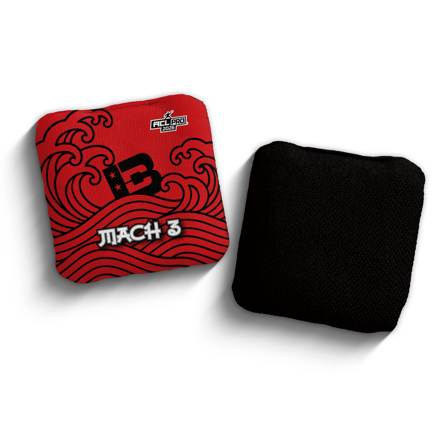 2026 Brotherhood Cornhole Mach 3 Japanese Wave Edition ACL Pro Stamped Cornhole Bags