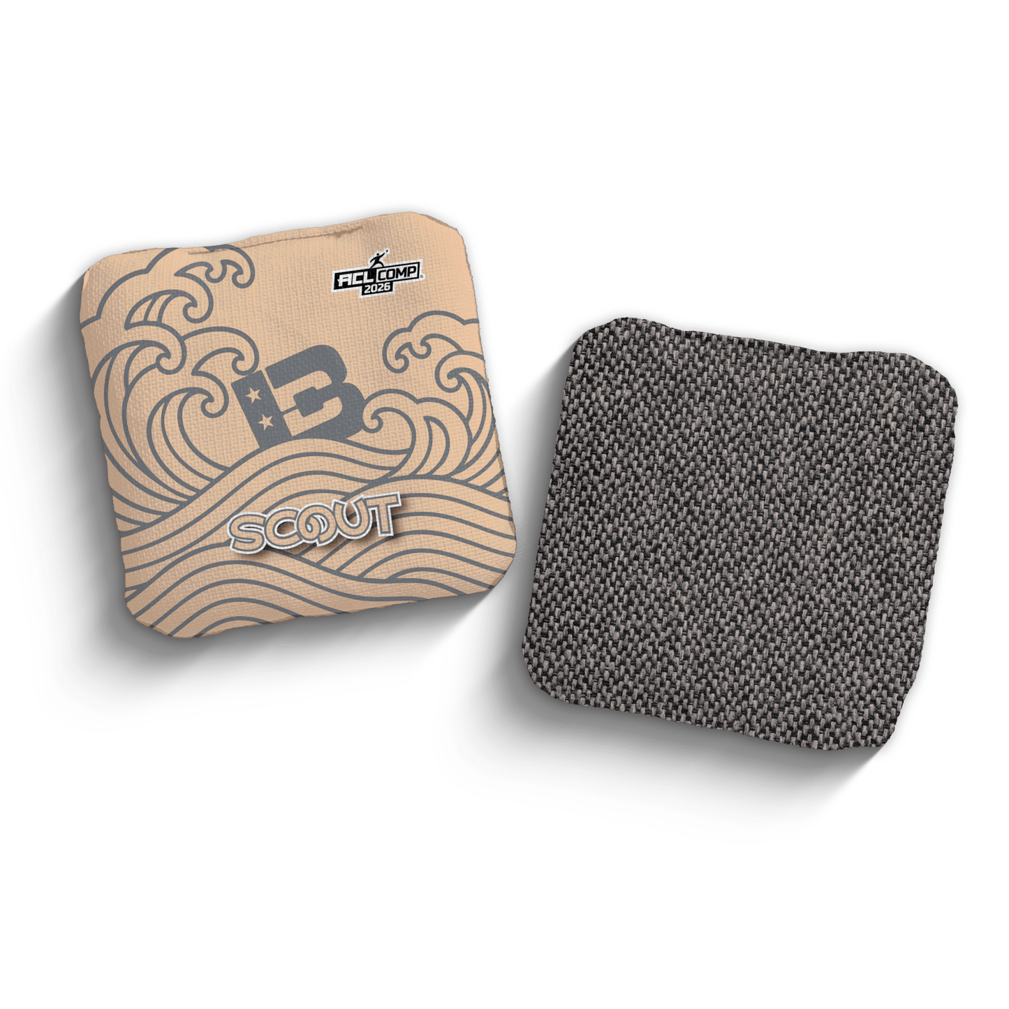2026 Brotherhood Cornhole Scout Japanese Wave Edition ACL Pro Stamped Cornhole Bags