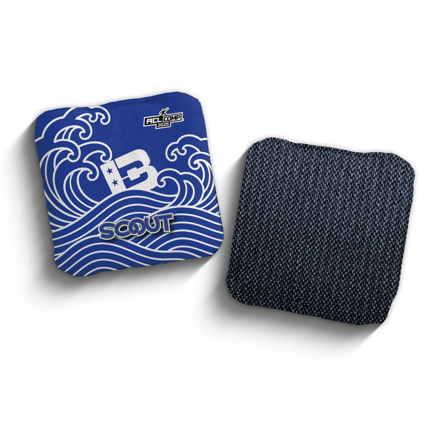 2026 Brotherhood Cornhole Scout Japanese Wave Edition ACL Pro Stamped Cornhole Bags