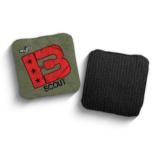 2026 Brotherhood Cornhole Scout Military Grunge Edition ACL Comp Stamped Cornhole Bags