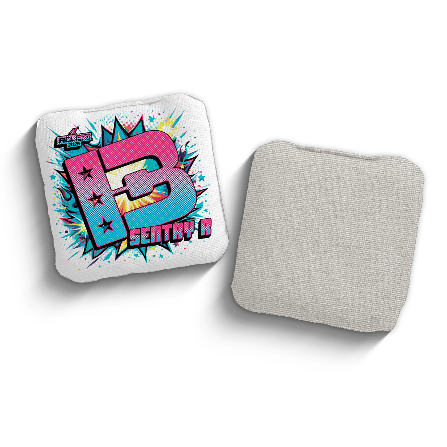 2026 Brotherhood Cornhole Sentry Comic Edition ACL Pro Stamped Cornhole Bags