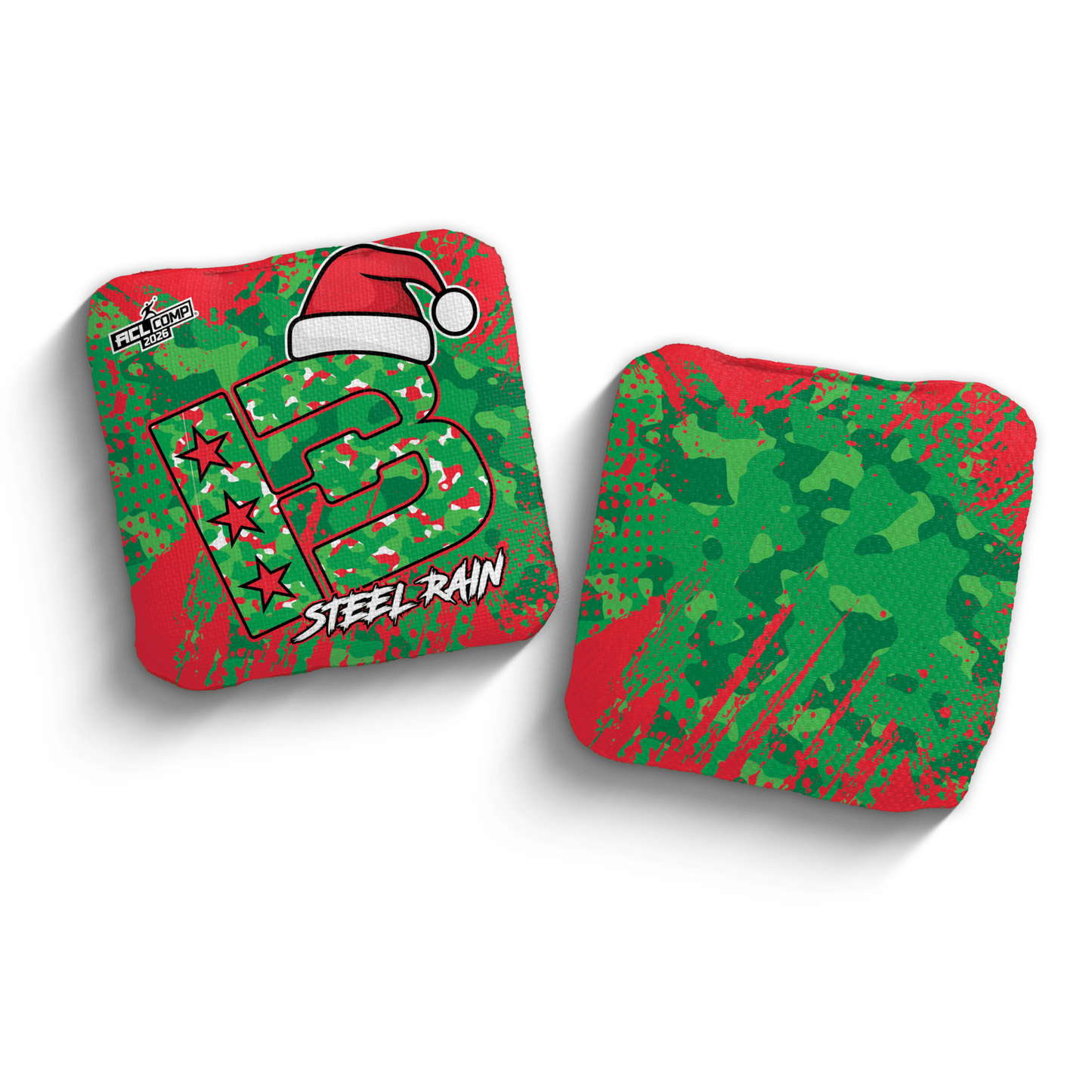 2026 Brotherhood Cornhole Steel Rain Camo Edition ACL Pro Stamped Cornhole Bags