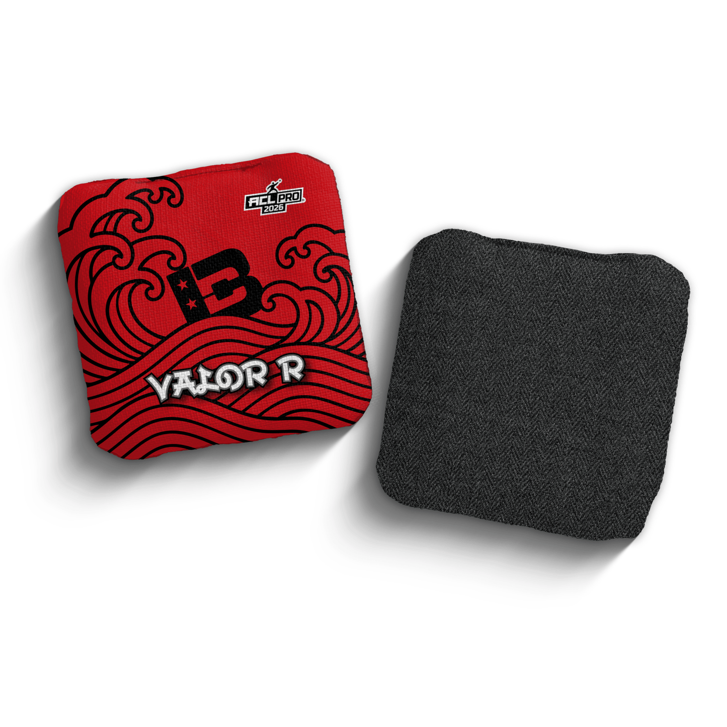 2026 Brotherhood Cornhole Valor Japanese Wave Edition ACL Pro Stamped Cornhole Bags
