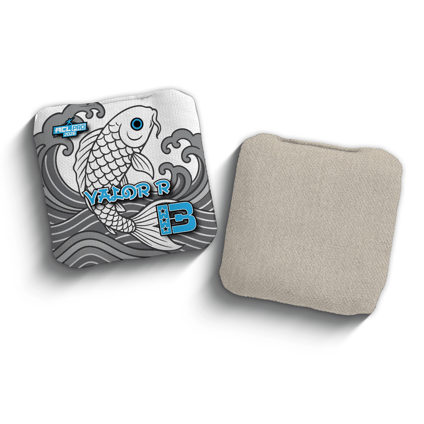 2026 Brotherhood Cornhole Valor Koi Fish Edition ACL Pro Stamped Cornhole Bags
