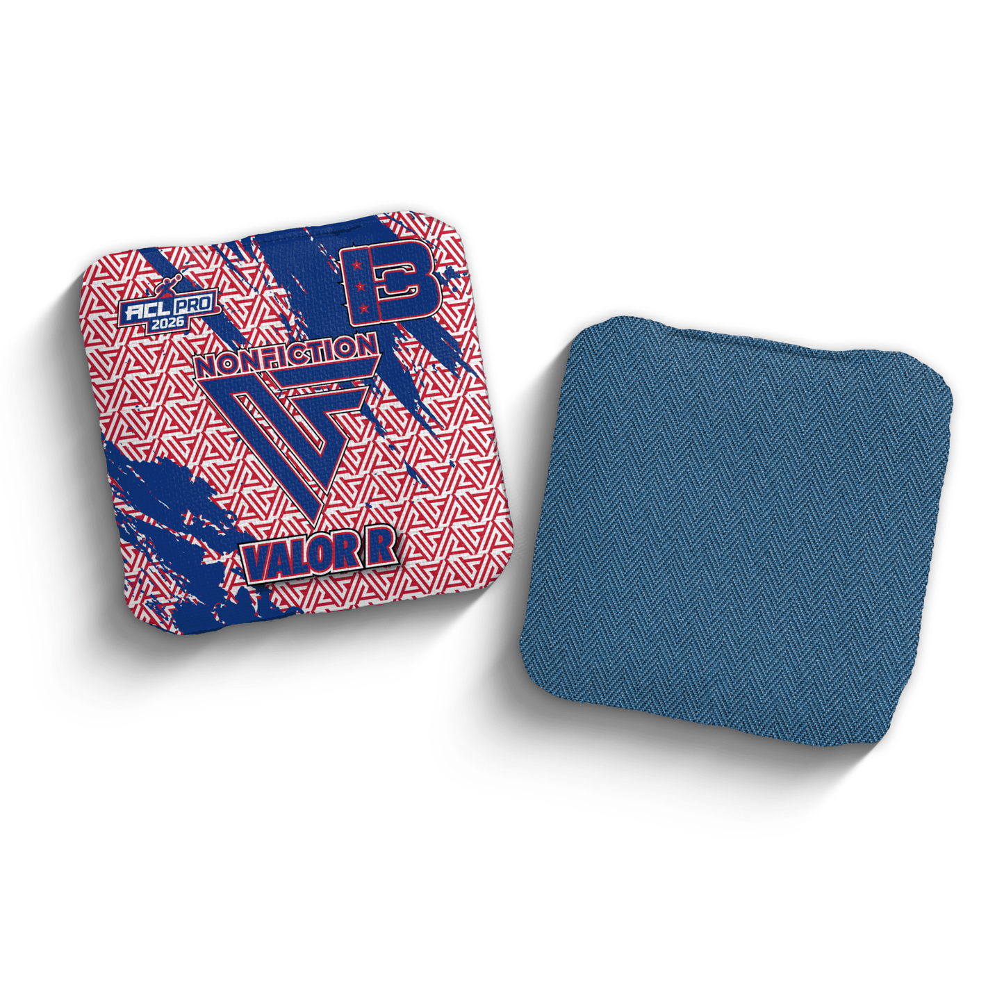 2026 Brotherhood Cornhole Valor Non Fiction Collaboration ACL Pro Stamped Cornhole Bags
