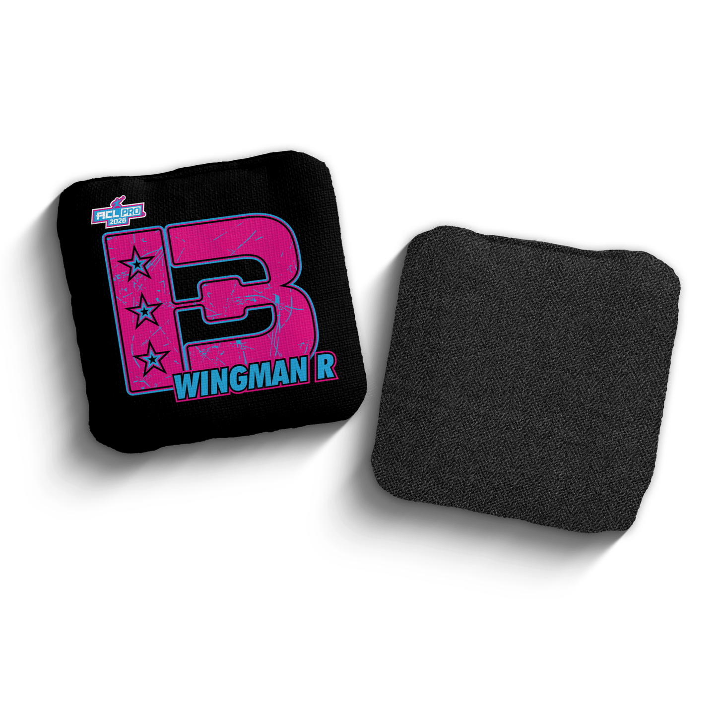 2026 Brotherhood Cornhole Wingman Broadcast Edition ACL Pro Stamped Cornhole Bags