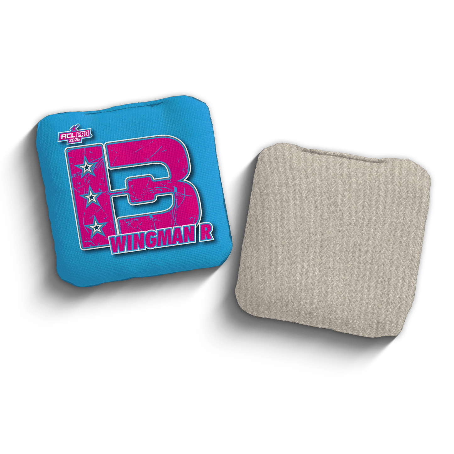 2026 Brotherhood Cornhole Wingman Broadcast Edition ACL Pro Stamped Cornhole Bags