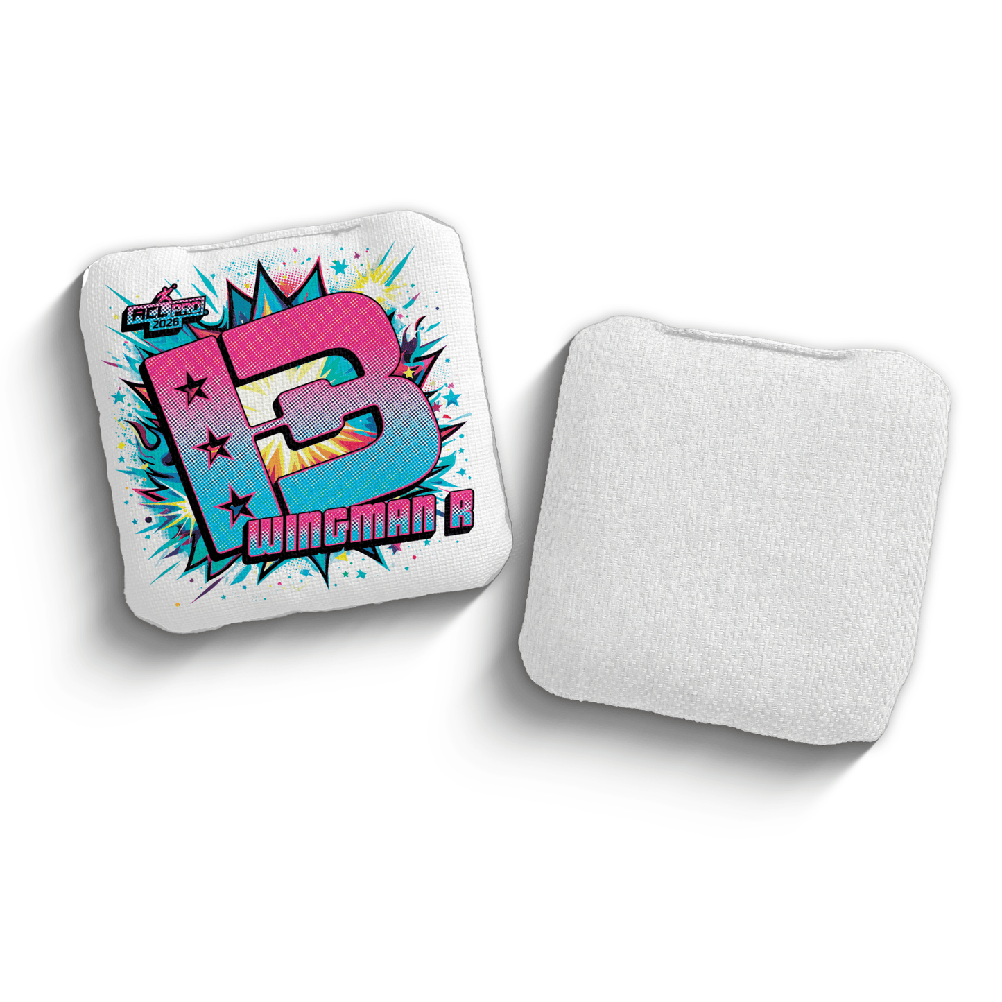 2026 Brotherhood Cornhole Wingman Comic Edition ACL Pro Stamped Cornhole Bags