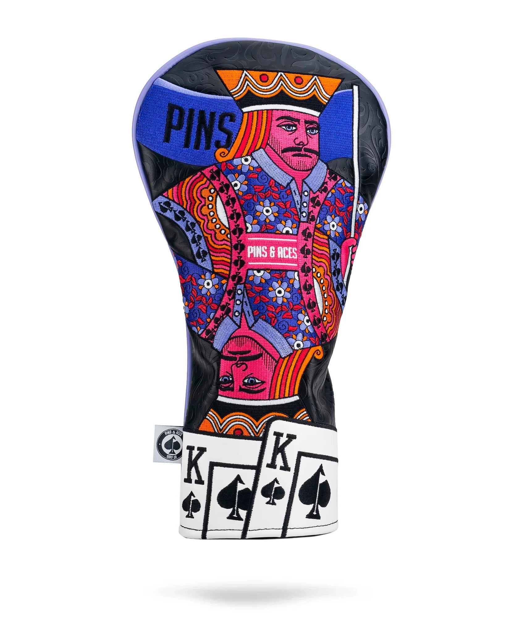Pins and Aces King of Spades Driver Cover - Thumbnail 5