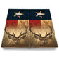 Hidden Deer & Fish Cornhole Boards - Backyard Series