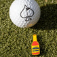 Louisiana Hot Sauce Ball Marker