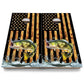 Colorful Deer & Fish Cornhole Boards - Backyard Series