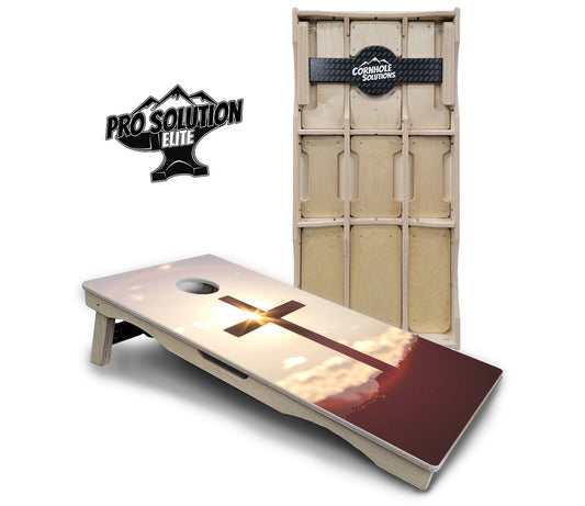 Cross Cornhole Boards - Pro Solution Elite Series