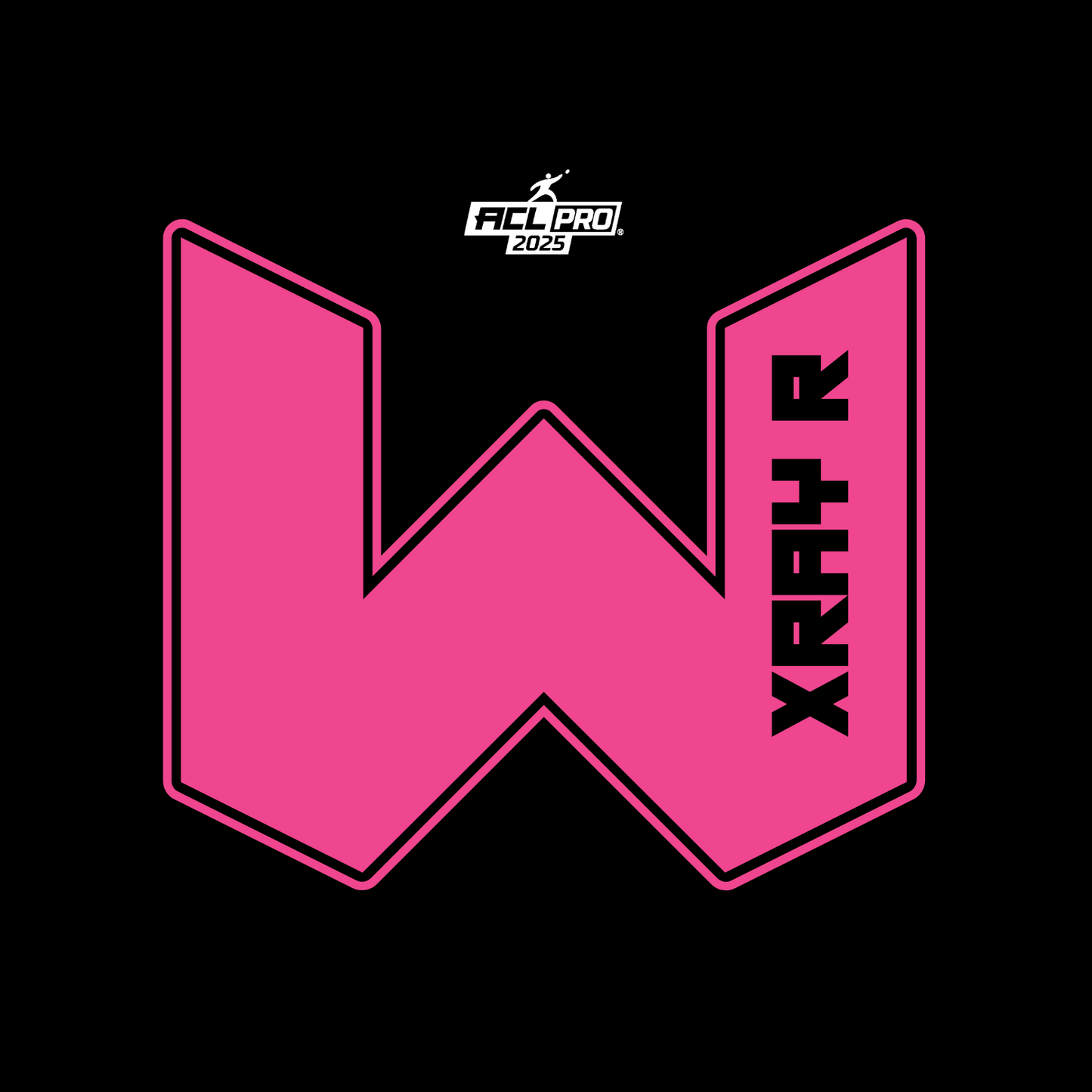 2026 WTF X-RAY Pink carpet - ACL Pro Stamped Cornhole Bags - Set of 4 bags