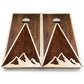 Beach & Mountain Cornhole Boards - Backyard Series