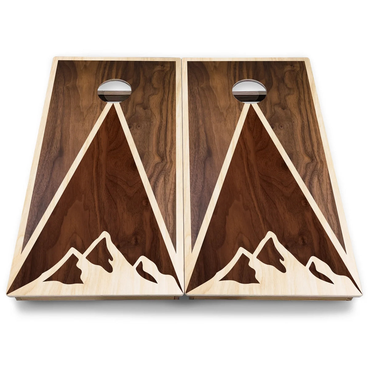 Beach & Mountain Cornhole Boards - Backyard Series