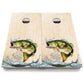 Colorful Deer & Fish Cornhole Boards - Backyard Series