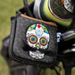 Mustache Sugar Skull - Mallet Putter Cover Gray Camo