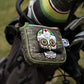 Mustache Sugar Skull - Mallet Putter Cover Green Camo