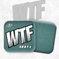 2027 WTF X-RAY Aqua/Black carpet - ACL Pro Stamped Cornhole Bags - Set of 4 bags