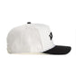 White & Black Upside Down Hat