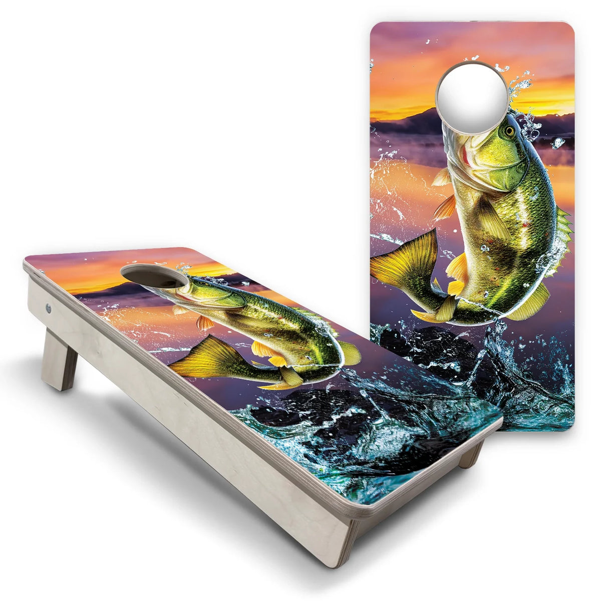 Bass Hole Mini Boards – 8 Mini Bags Included