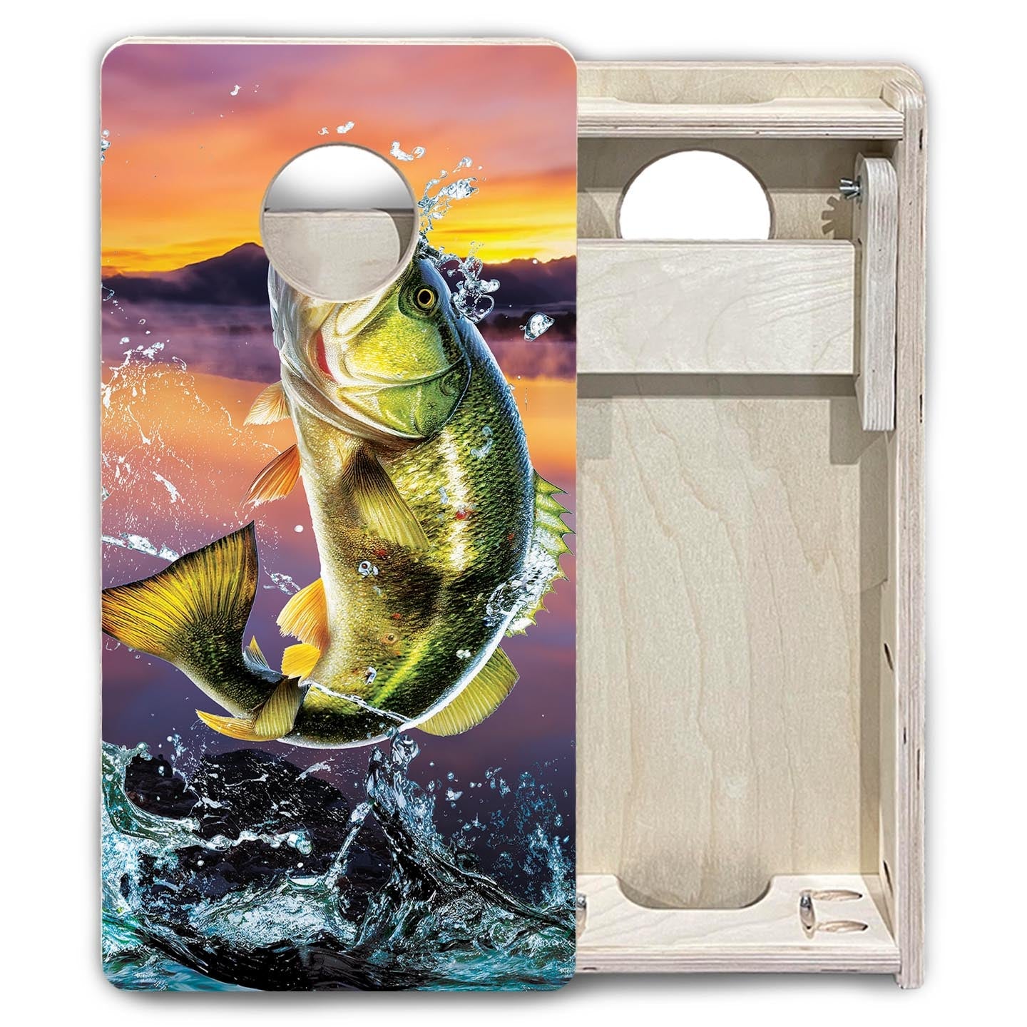 Basshole - Mini or Vacation Size Cornhole Boards