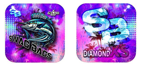 Swag Bags Cornhole - Diamond XS - Swordfish